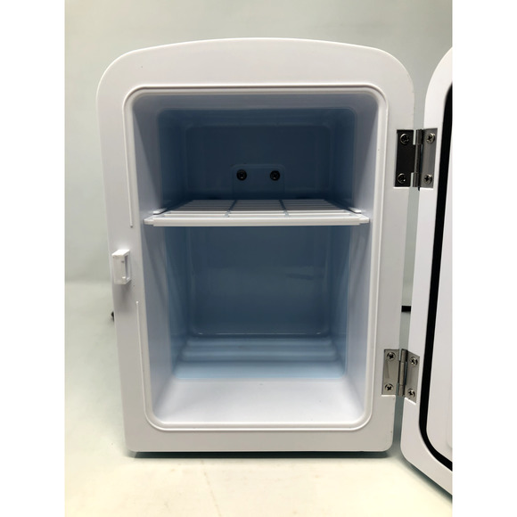 Koolatron Light Blue Mini Fridge 6 Can AC/DC Thermoelectric Cooler Tested Works - Picture 12 of 16